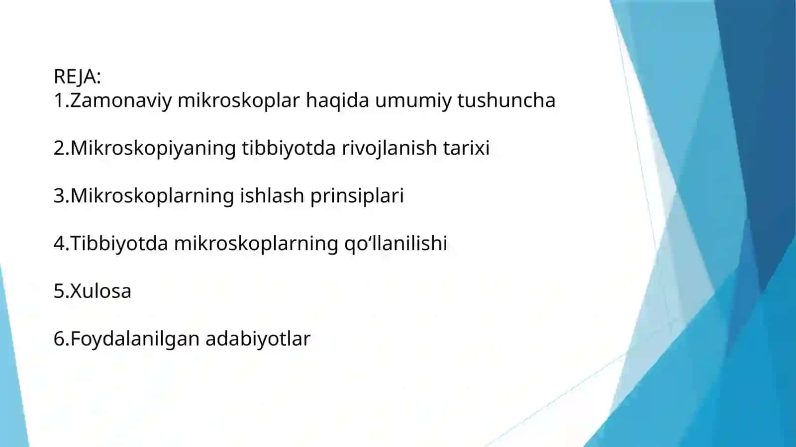 TIBBIYOTDAGI ZAMONAVIY MIKROSKOPLAR 2