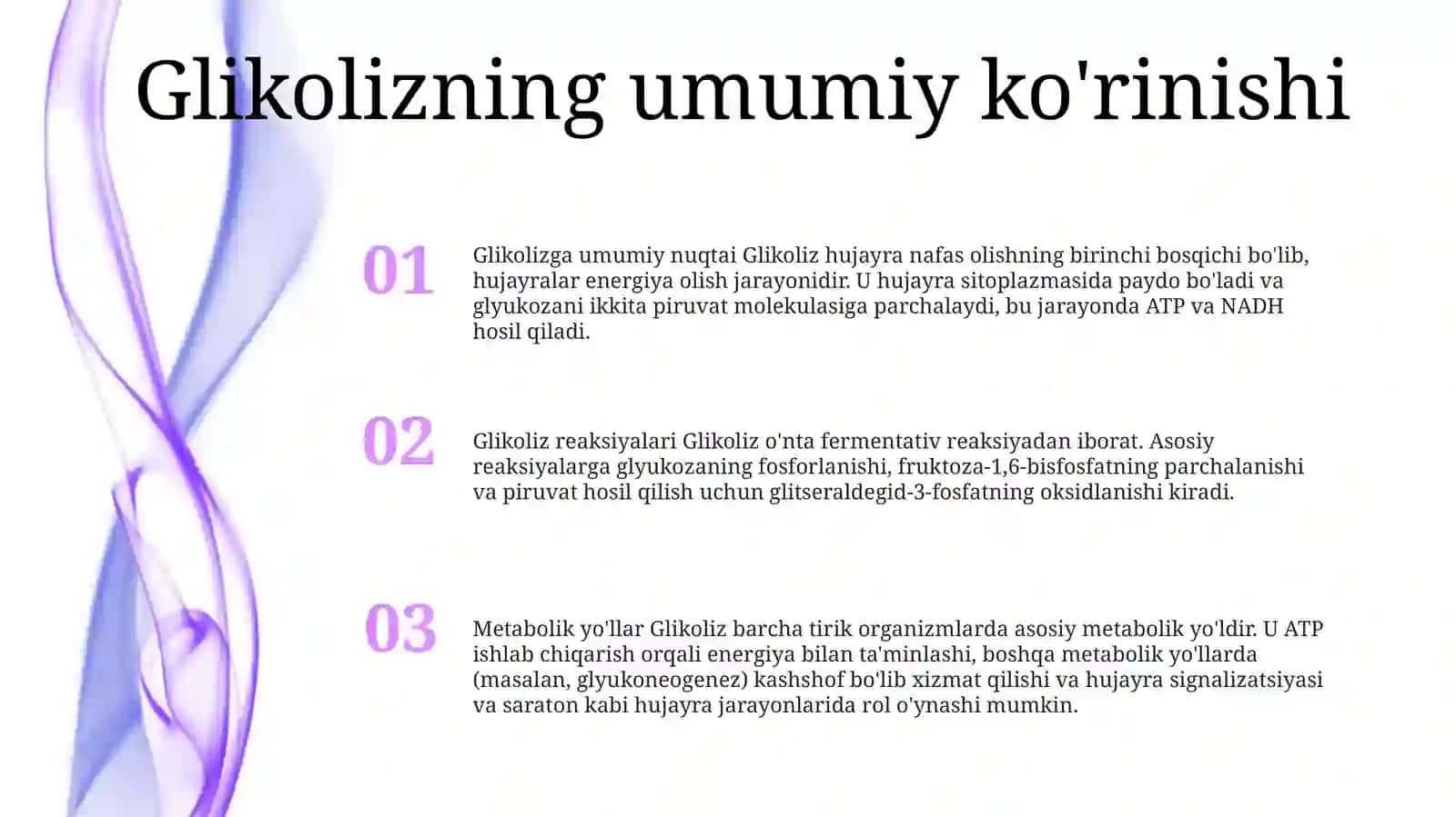 Glikolizning Ayrim Reaksiyalari 2
