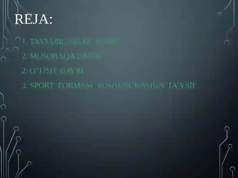 Quldorlik jamiyatida sport 2