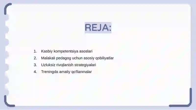 Kasbiy kompetentsiya asoslari 2