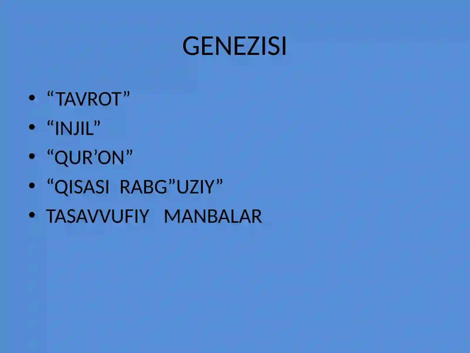 YusufvaZulayho turkumidagi dostonlar 2