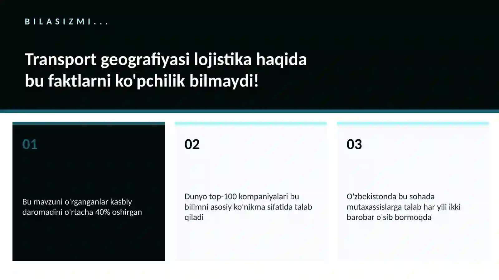 Transport geografiyasi lojistika 2