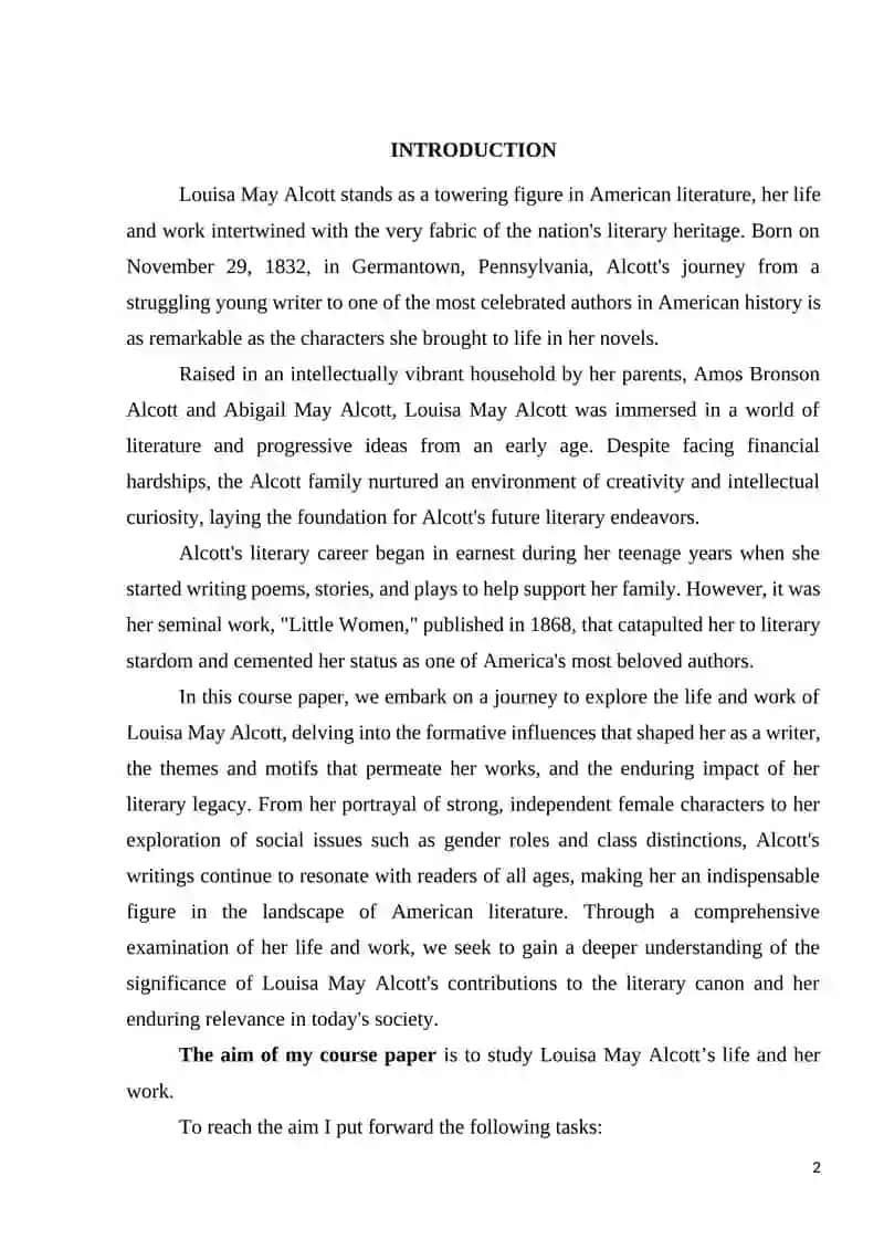 LOUISA MAY ALCOTT-HER LIFE AND WORK 2