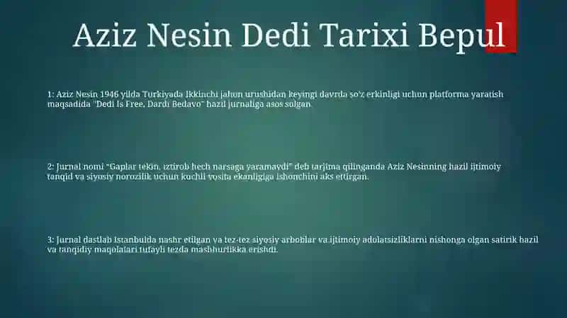 Aziz Neysen Dardi Bedavo 2