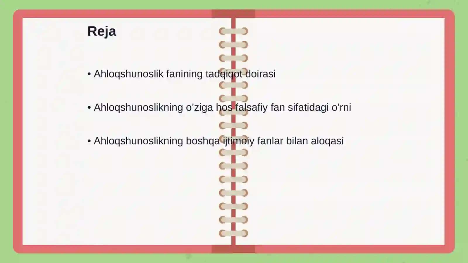 Ahloq falsafasi (Etika) 2