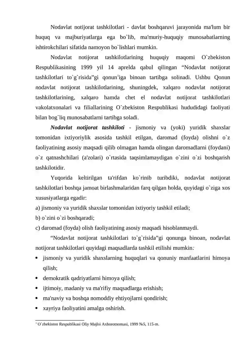 Nodavlat notijorat tashkiloti 2