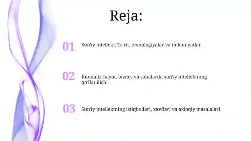 Sun'iy Intellekt va uning hayotimizdagi o'rni 2