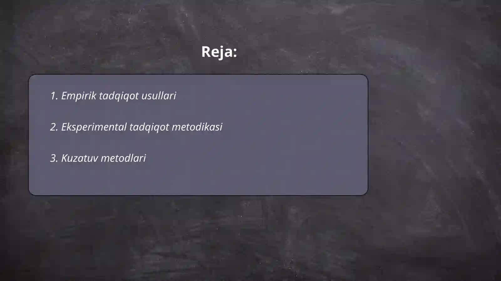 Qiyosiy pedagogika fanining tadqiqot metodlari 2