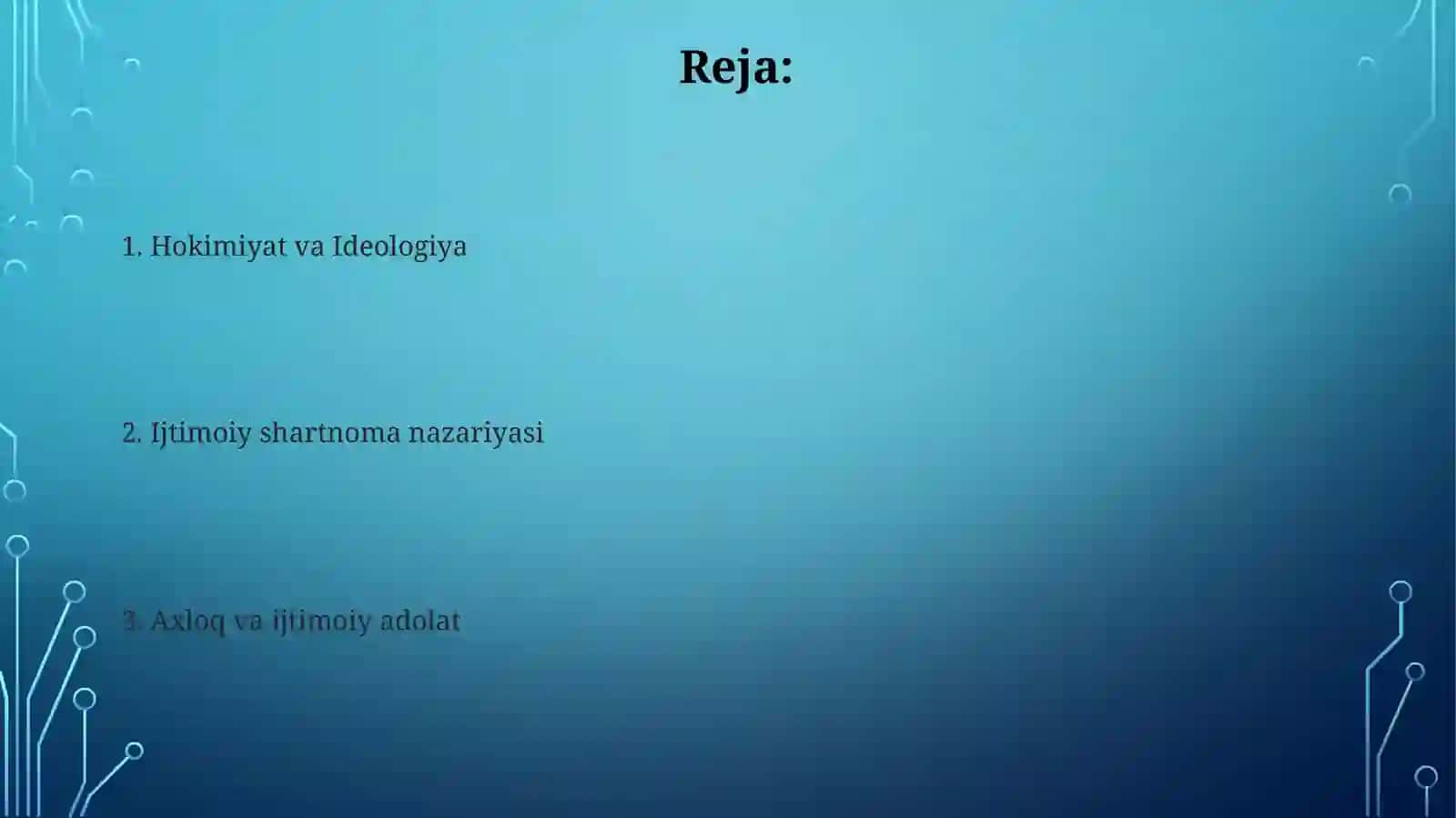 Jamiyat falsafasi haqida 2