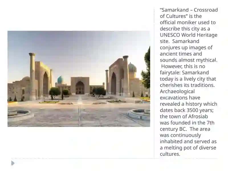 Historical places of Uzbekistan 2