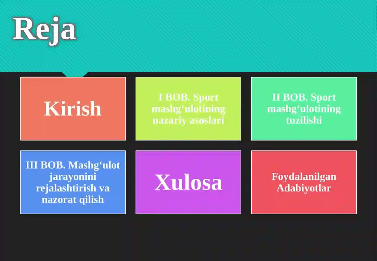 Sportchilarni sport mashg‘ulotlari tuzilishi 2