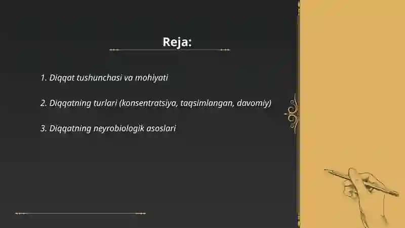 Diqqat tushunchasi va mohiyati 2