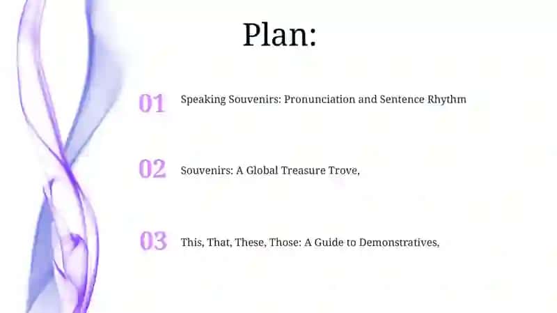Speaking Souvenirs: Pronunciation and Sentence Rhythm 2