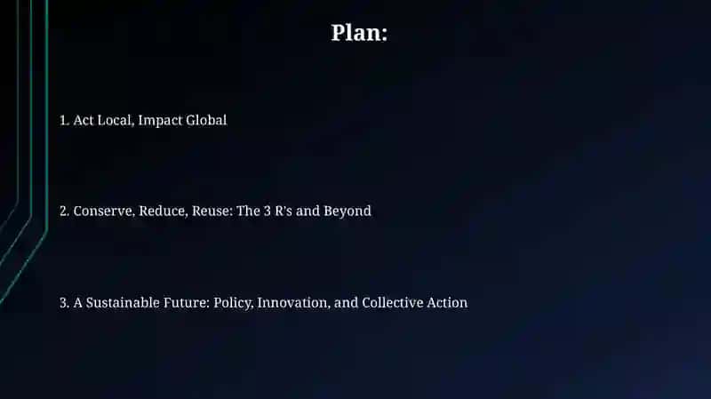 A Sustainable Future: Policy, Innovation, and Collective Action 2