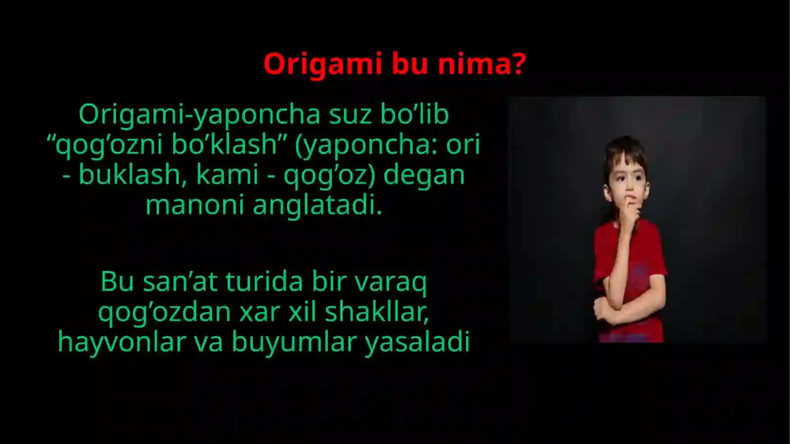 Qog’ozdan ijodiy kompozitsiyalar (Paper art) 2
