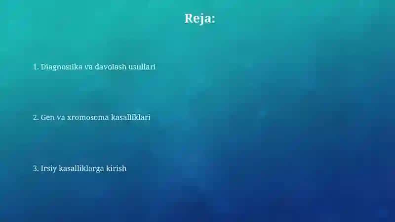 Xromosom mutatsiyalari 2