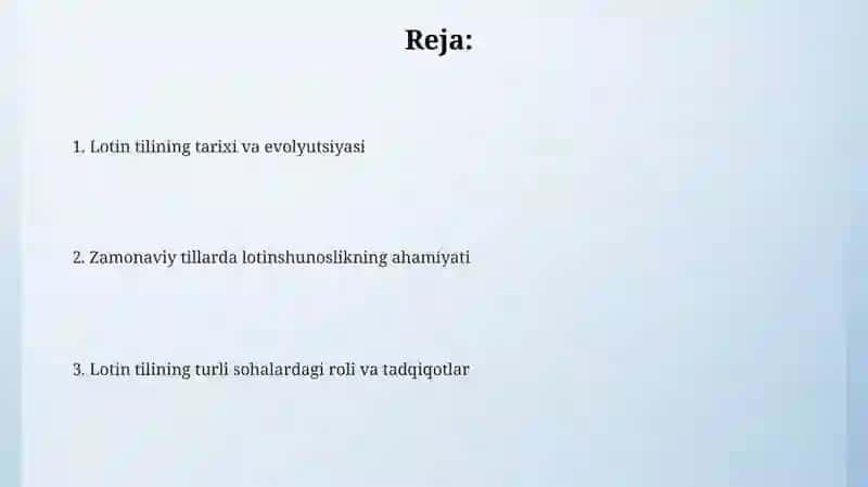 Lotin tili tarixi 2