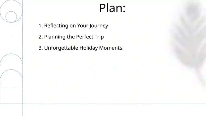 Holiday and travel exeperience 2