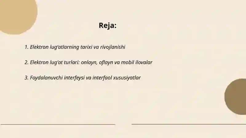 Elektron lugʻatlar 2