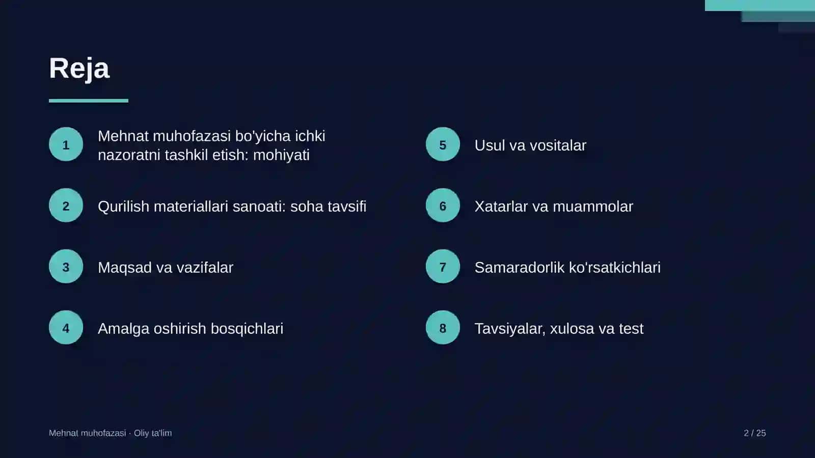 qurilish materiallari sanoatida mehnat muhofazasi bo'yicha ichki nazoratni tashkil etish 1042 2
