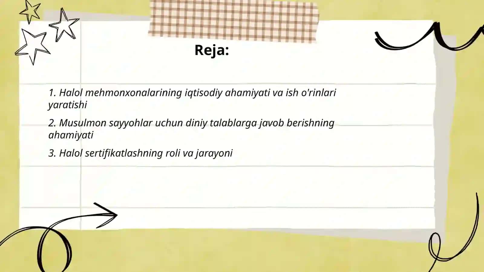 Halol mehmonxonalarni tashkil etish ahamiyati 2
