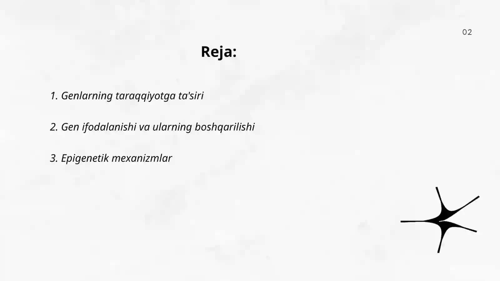 Genlar ta'sirini 2