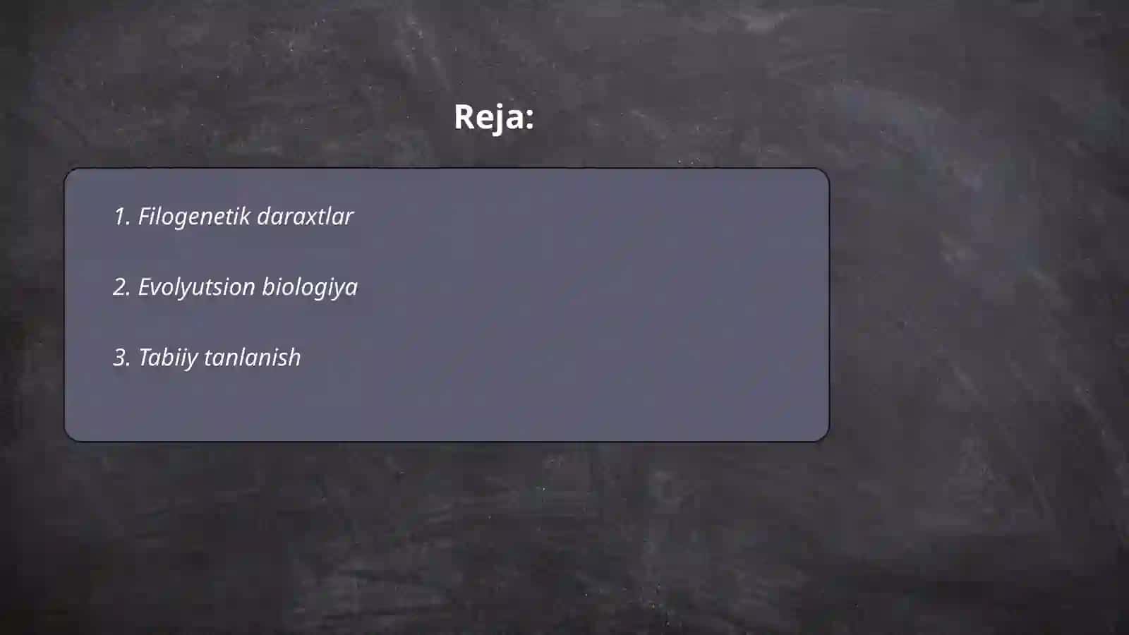 Filogenetik daraxtlar 2