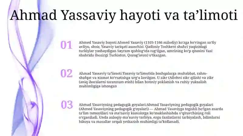 Ahmad Yasaviyning Pedagogik Goyalari 2