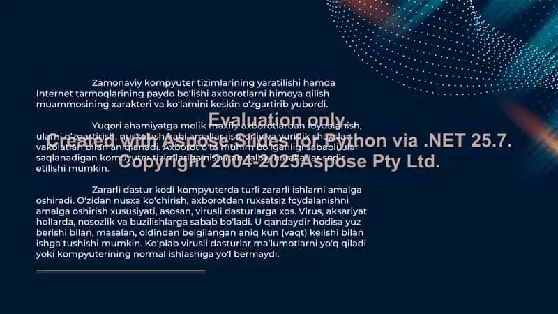 KOMPYUTER XAVFSIZLIGI VA ANTIVIRUS DASTURLARI 2