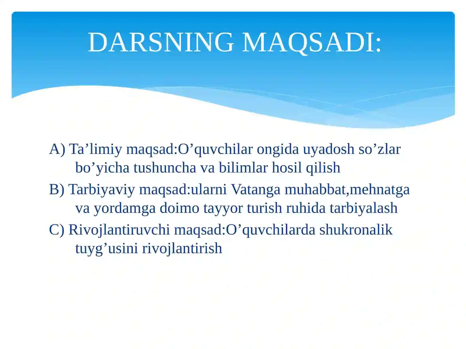 Uyadosh so’zlar 2