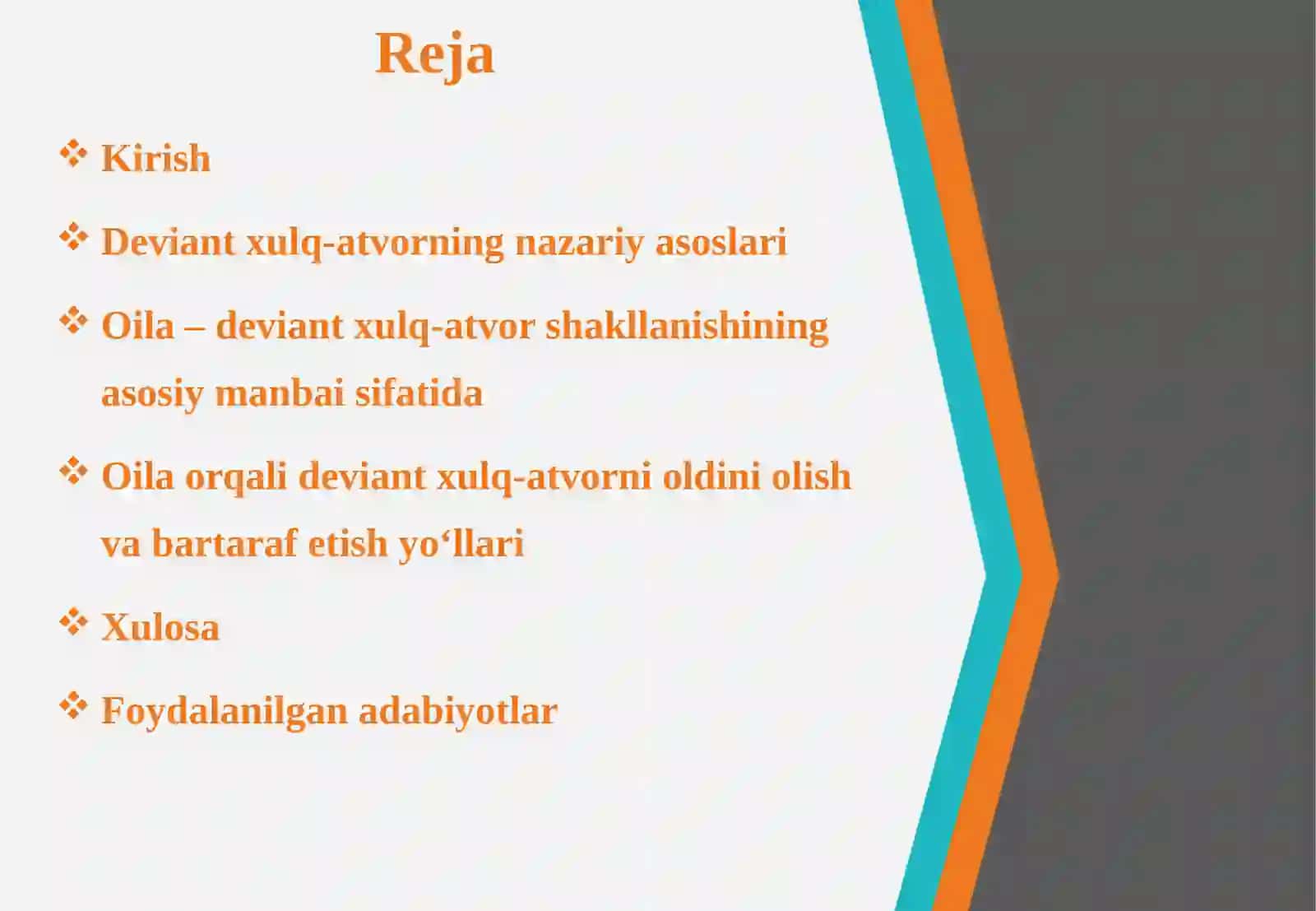 Oila va deviant xulq-atvor manbalari 2