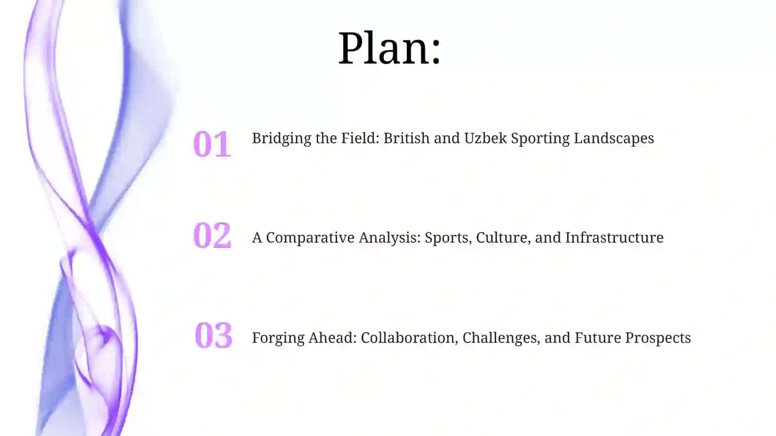 British and Uzbek sporting events. Presentation 2