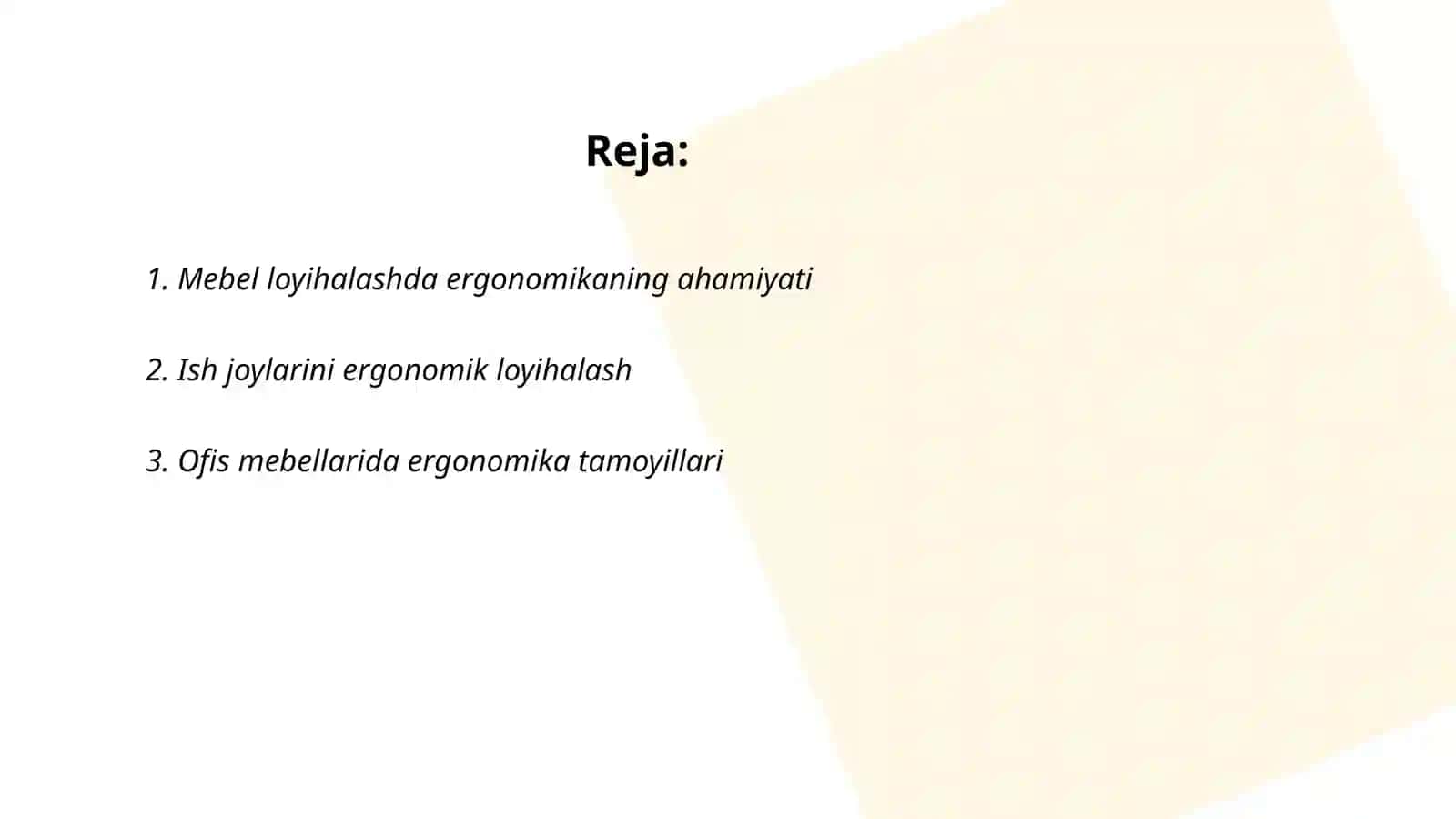 Mebel loyihalashda erganomika asoslari 2