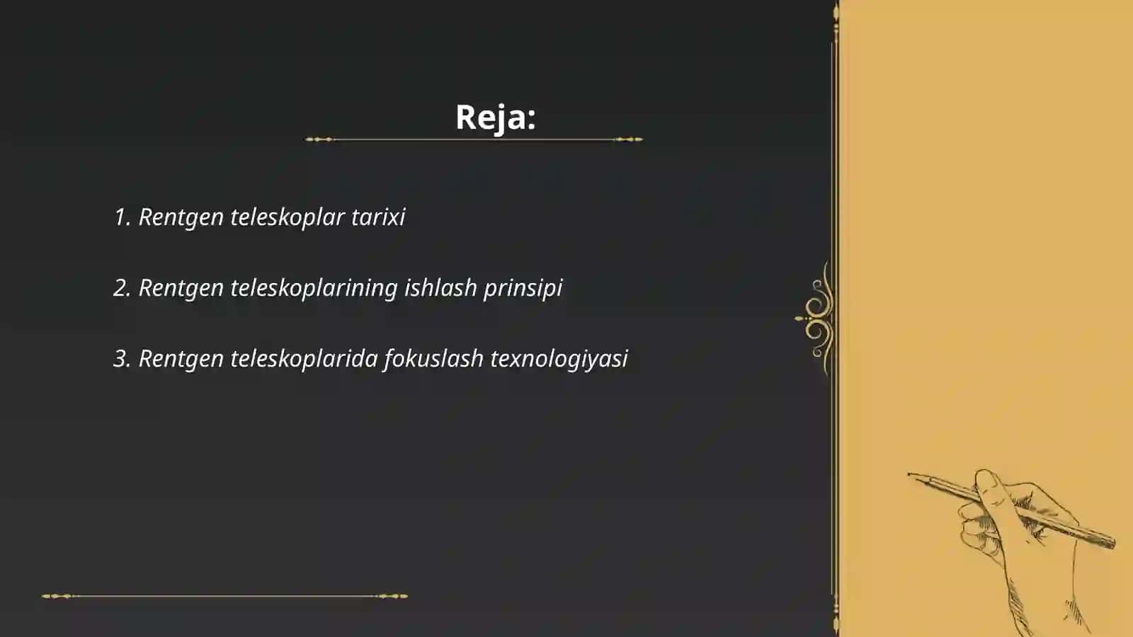 Rentgen Teleskoplar Tarixi 2