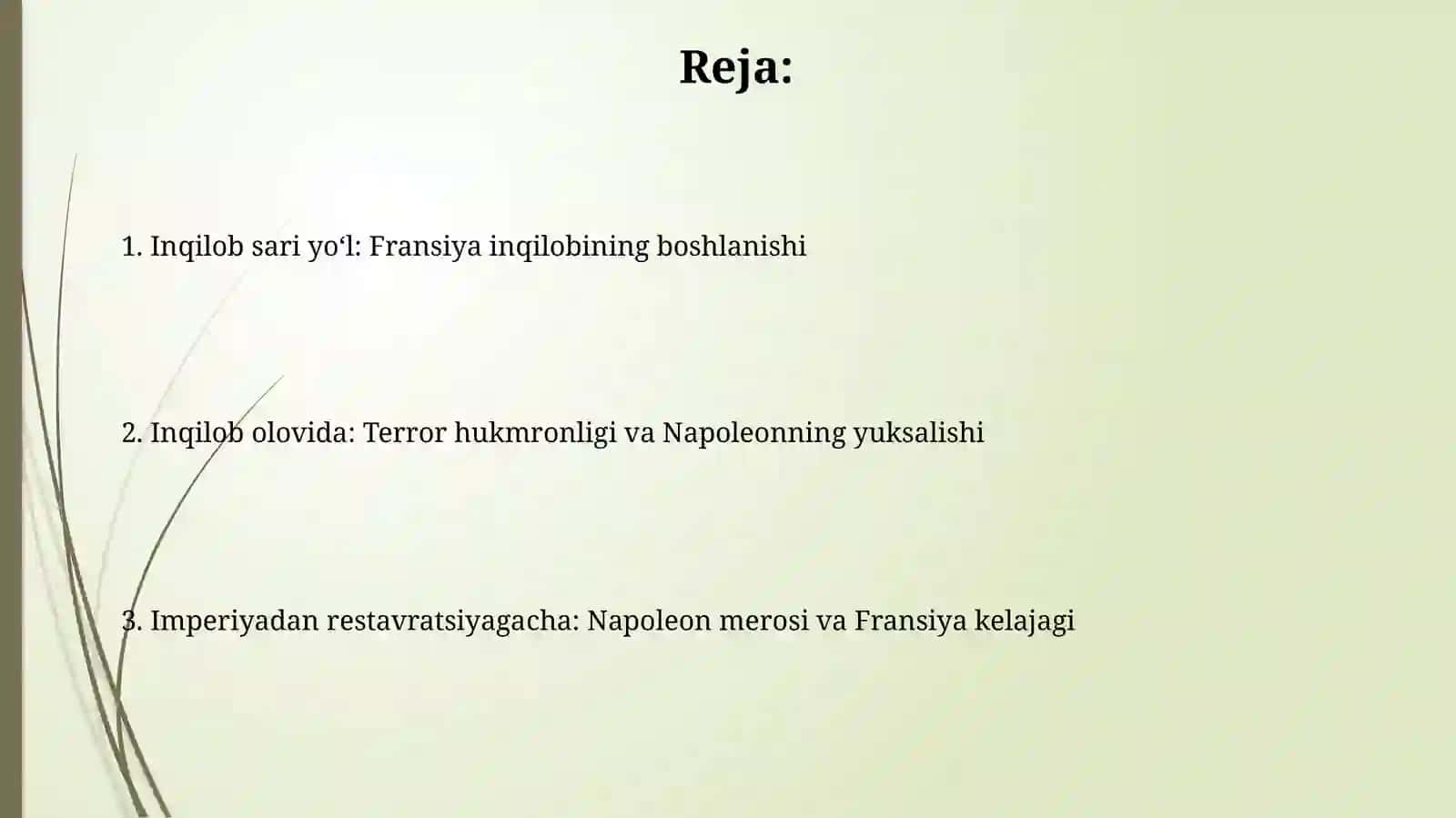 Fransiya inqilov va imperiyalar davrida 2