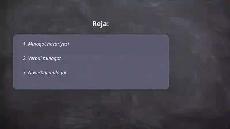 Muloqot 2