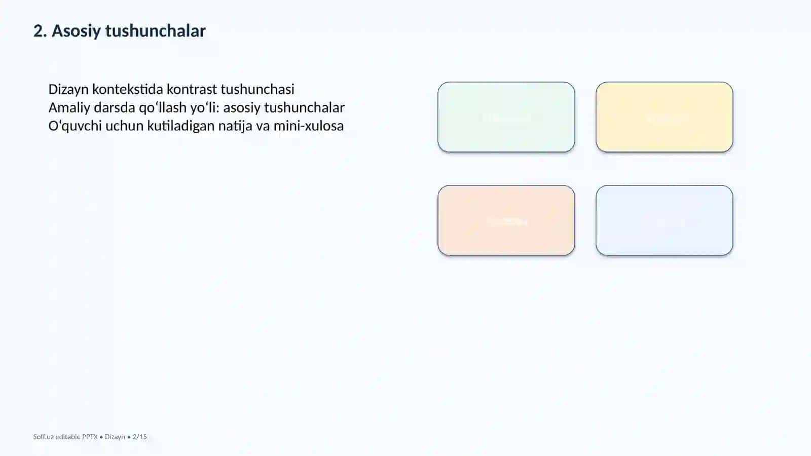 Grafik dizayn: rang nazariyasi — 15 slayd 2