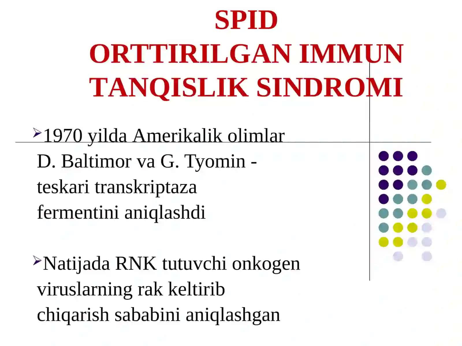 OITS, enterovirus,neyroviruslar(poliomielit) 2