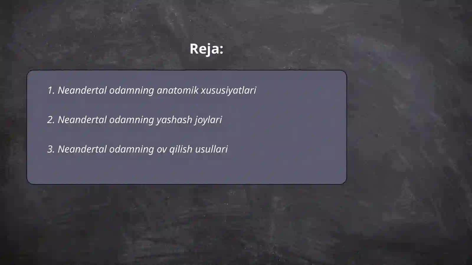 Neandertal odam va uning turmush tarzi 2