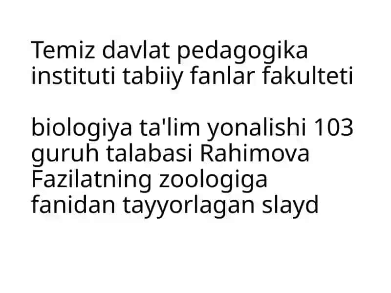 Bog'imoyoqli lar tipi (Artropoda) 2
