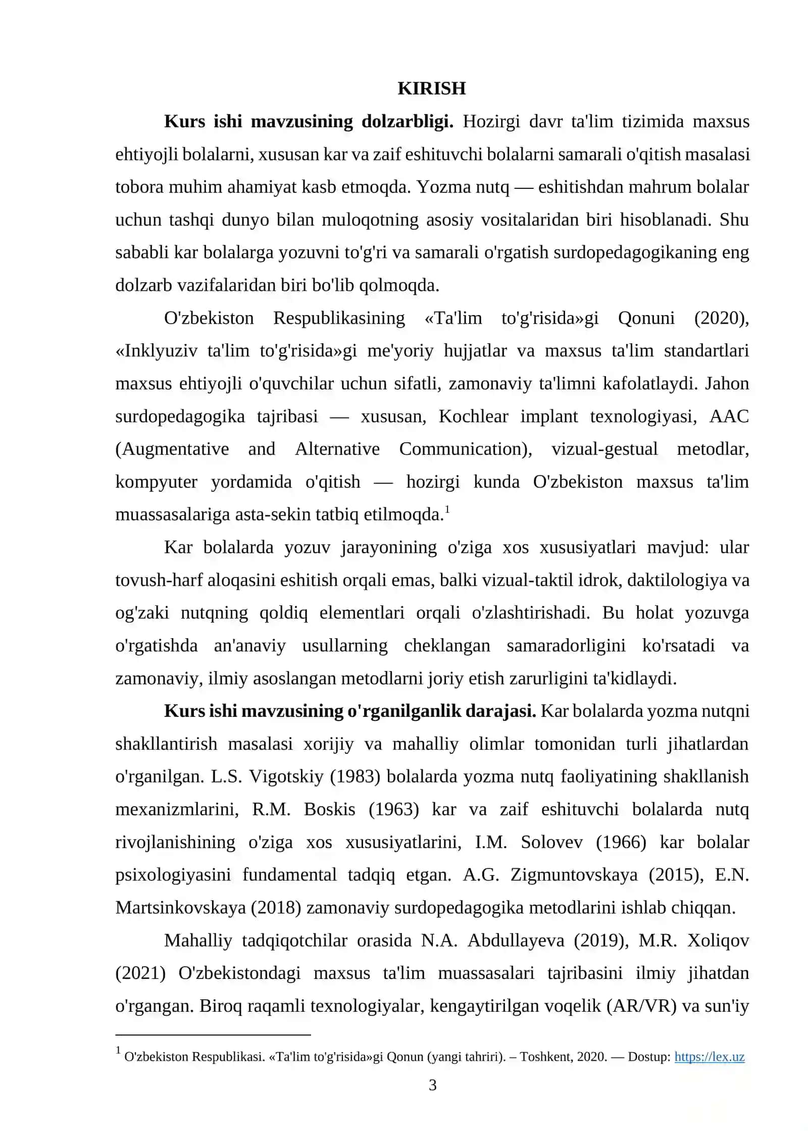 Kar bolalarni yozuvga o’rgatishda zamonaviy metodlar 2