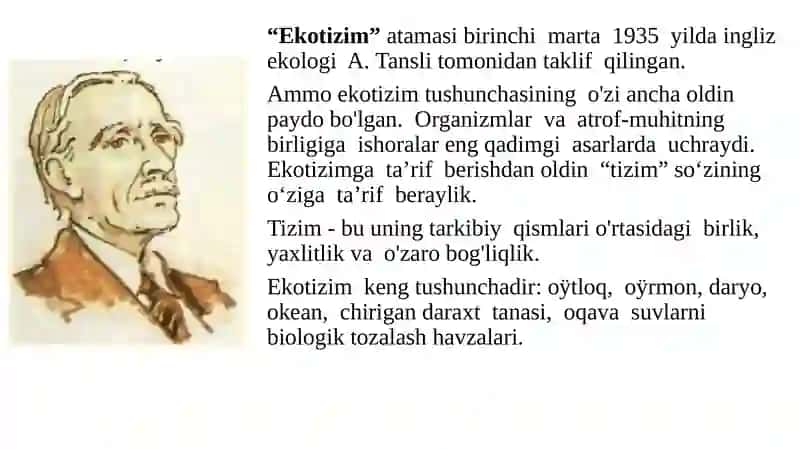 Ekosistemalar va ularning tarkibi 2