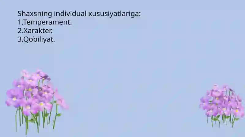 Shaxstemperamentini tadqiq etish metodlari 2