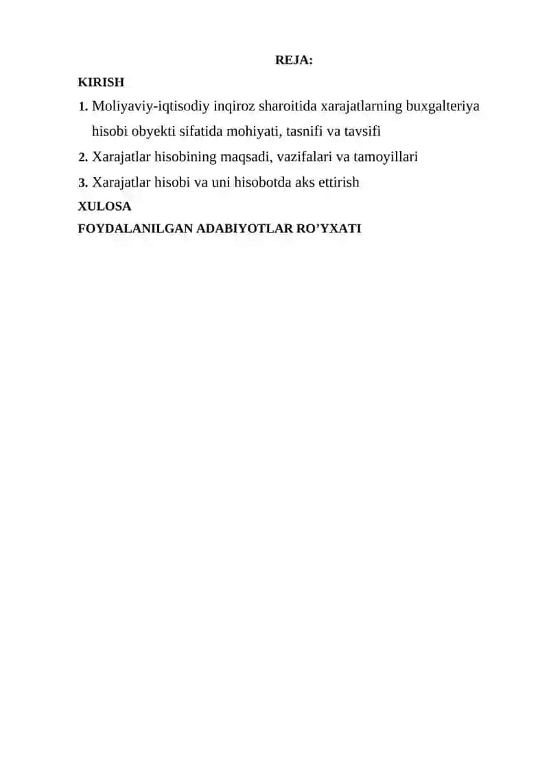 Moliyaviy faoliyat hisobi va hisobotda aks ettirish 2