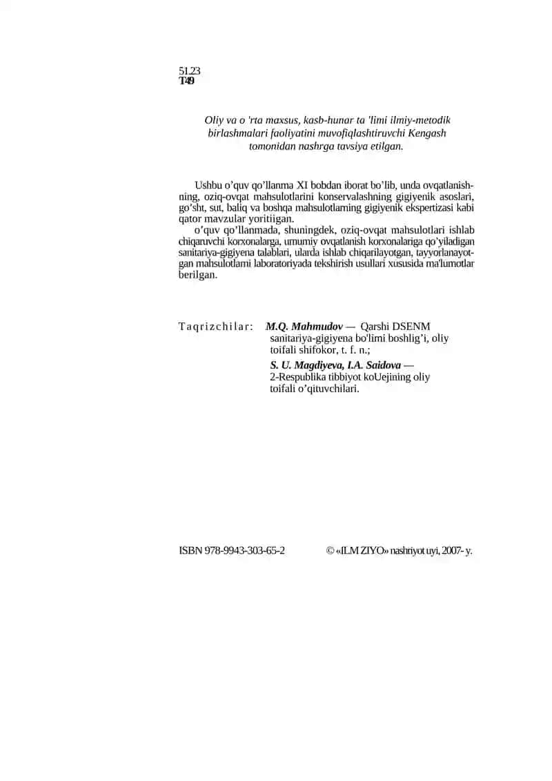 OVQATLANISH GIGIYENASI 2