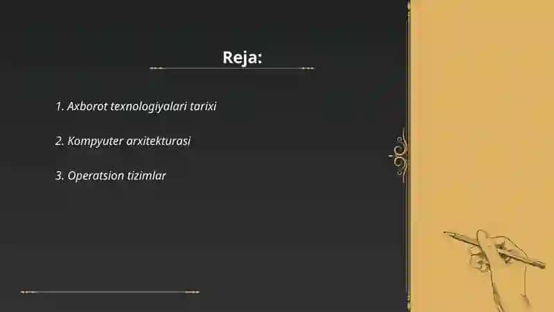 Axborot texnologiyalari tarixi 2
