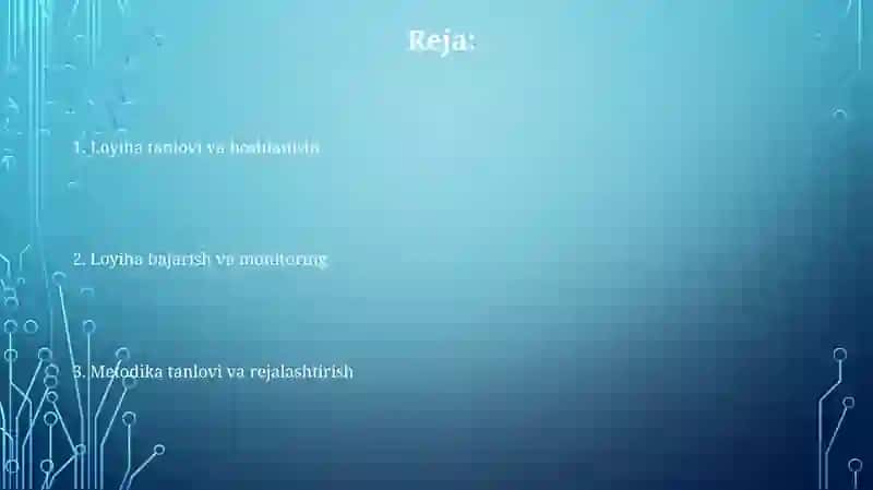 Loyiha uslubi 2