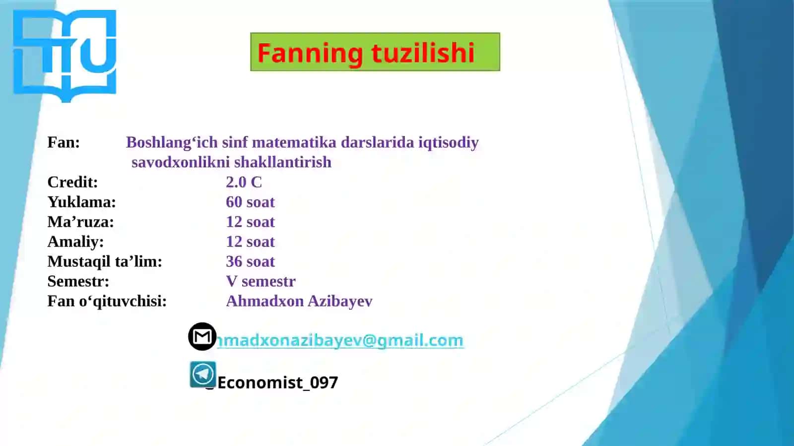 Sonning qismini topish. Foizlar 2