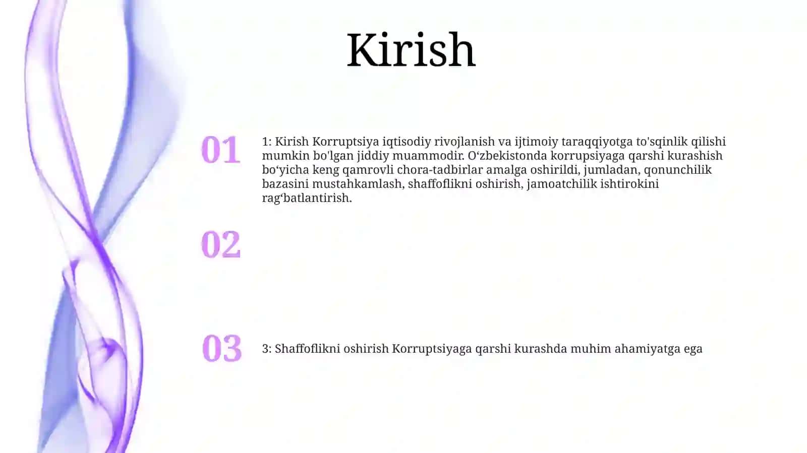 Kirish Korruptsiya 2
