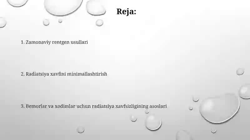 Zamonaviy rentgenoligik usullar 2